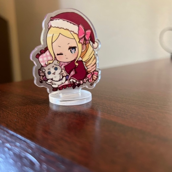 Kawaii Re:Zero Acrylic Mini Stand Japanese Anime - Picture 4 of 5